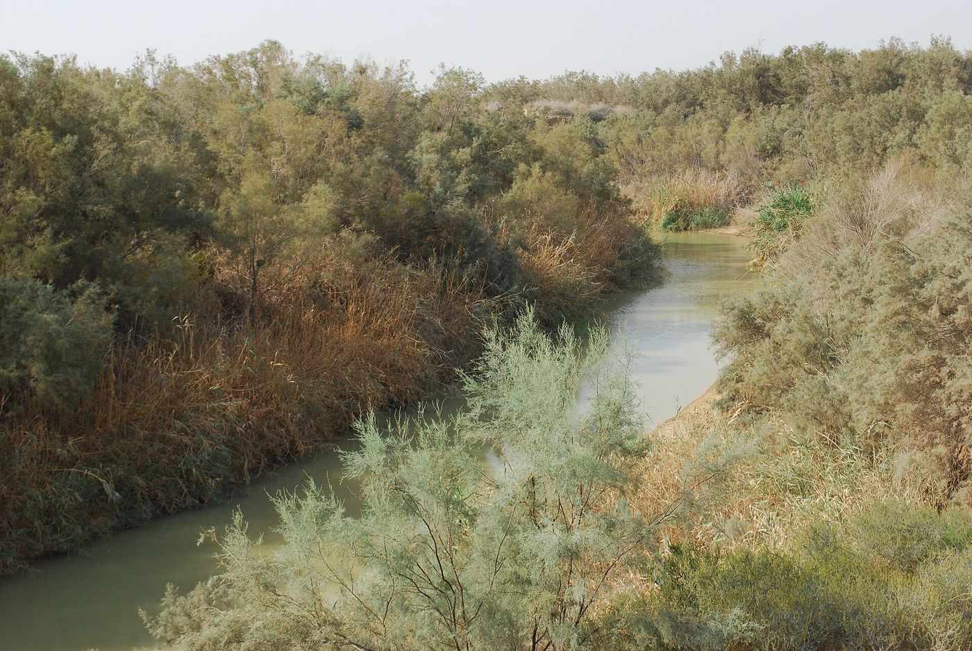The Dead Sea, south of Tall el-Hammam